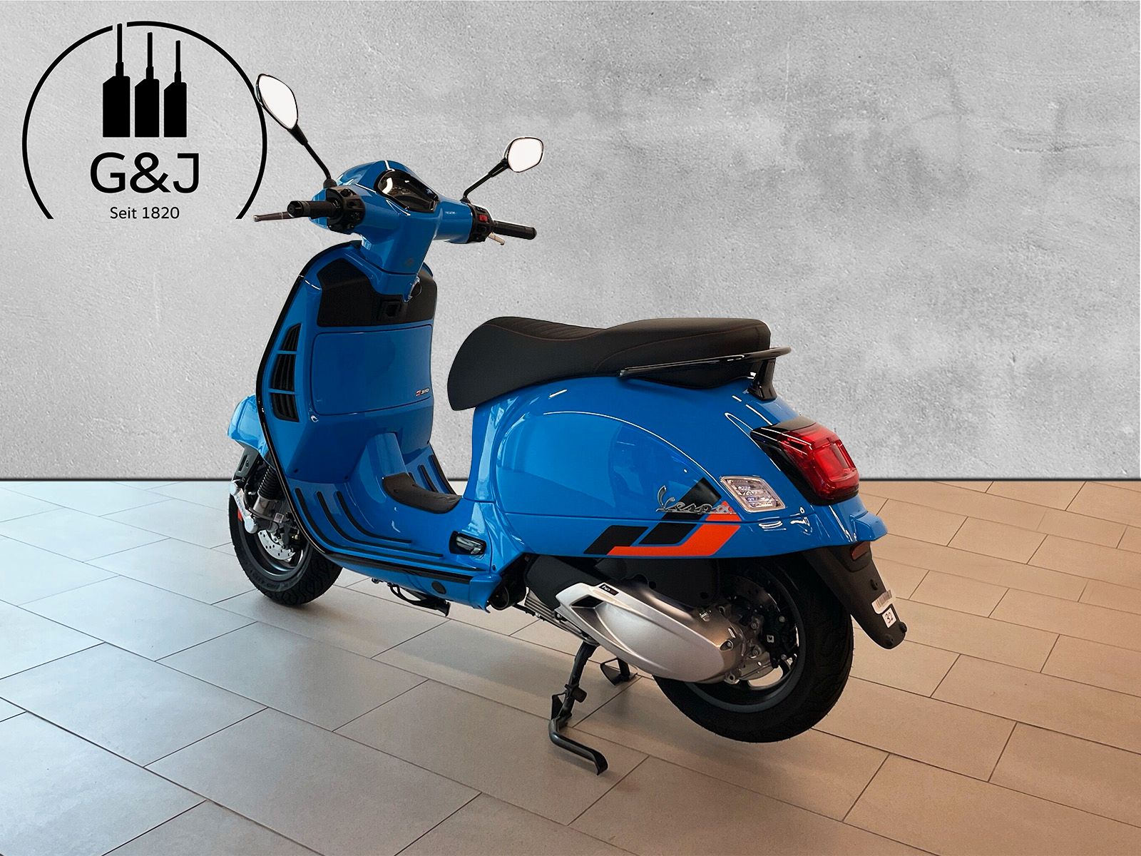 Fahrzeugabbildung Vespa GTS 310 SUPERSPORT BLU ECLETTICO