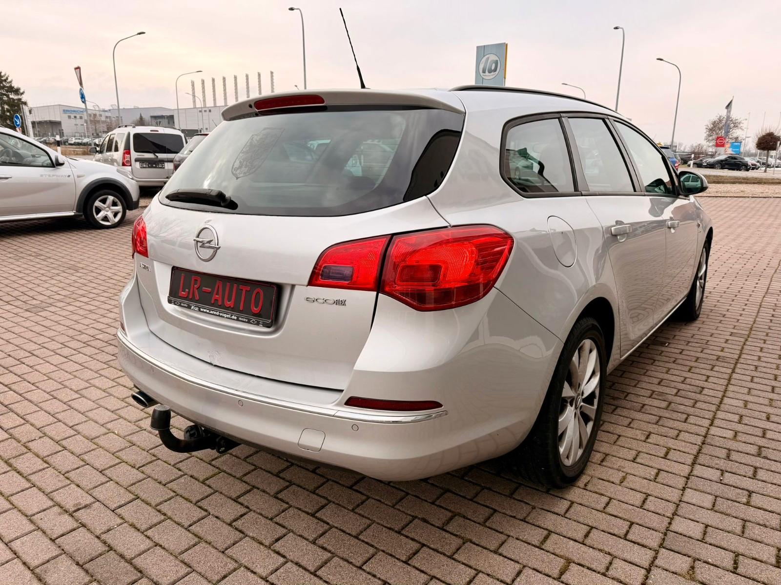 Opel Astra 2013 — engine 1.598 cm³, 170 HP (125kW)