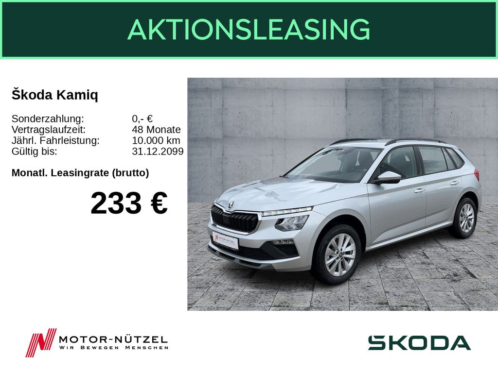 Kamiq Selection 1,0TSI 116PS SHZ Climatronic