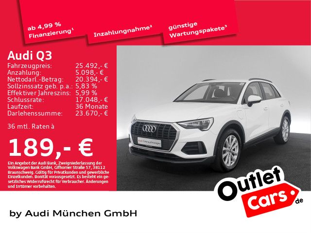 Audi Q3 45 TFSI e S tronic Virtual/Navi+/SitzHzg