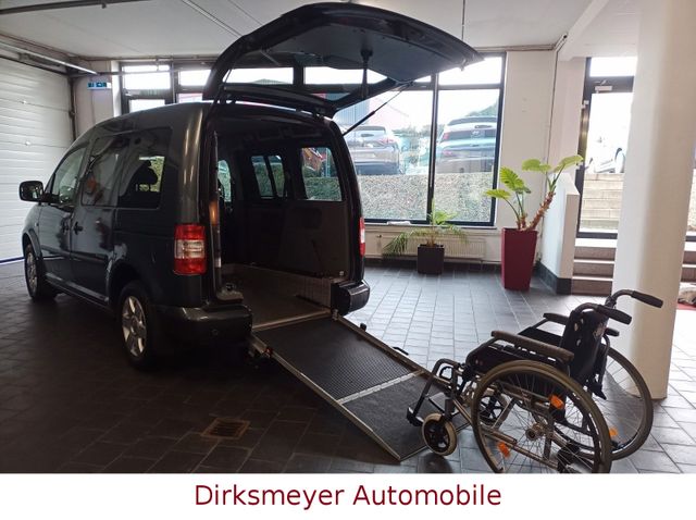 Volkswagen Caddy Life Rollstuhltransport behindertengerecht