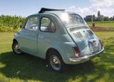 Fiat 500F, Oldtimer, BJ 6/1971, hellblau, Faltdach - Fiat 500 aus 1971