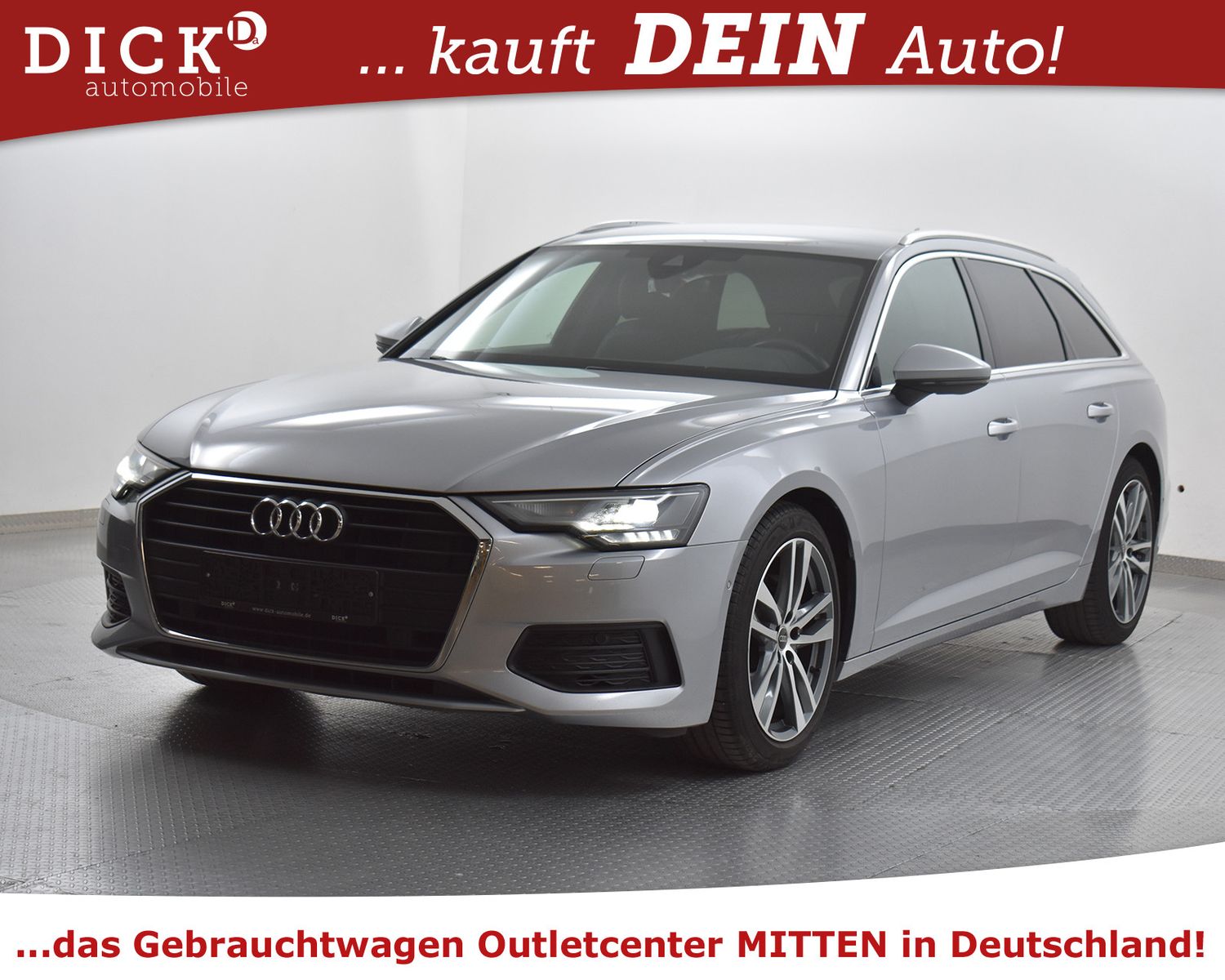 AUDI A6 Av 40d S LINE 19"+MEMO+SITZLÜF+AHK+KAMERA+LED - Image 2