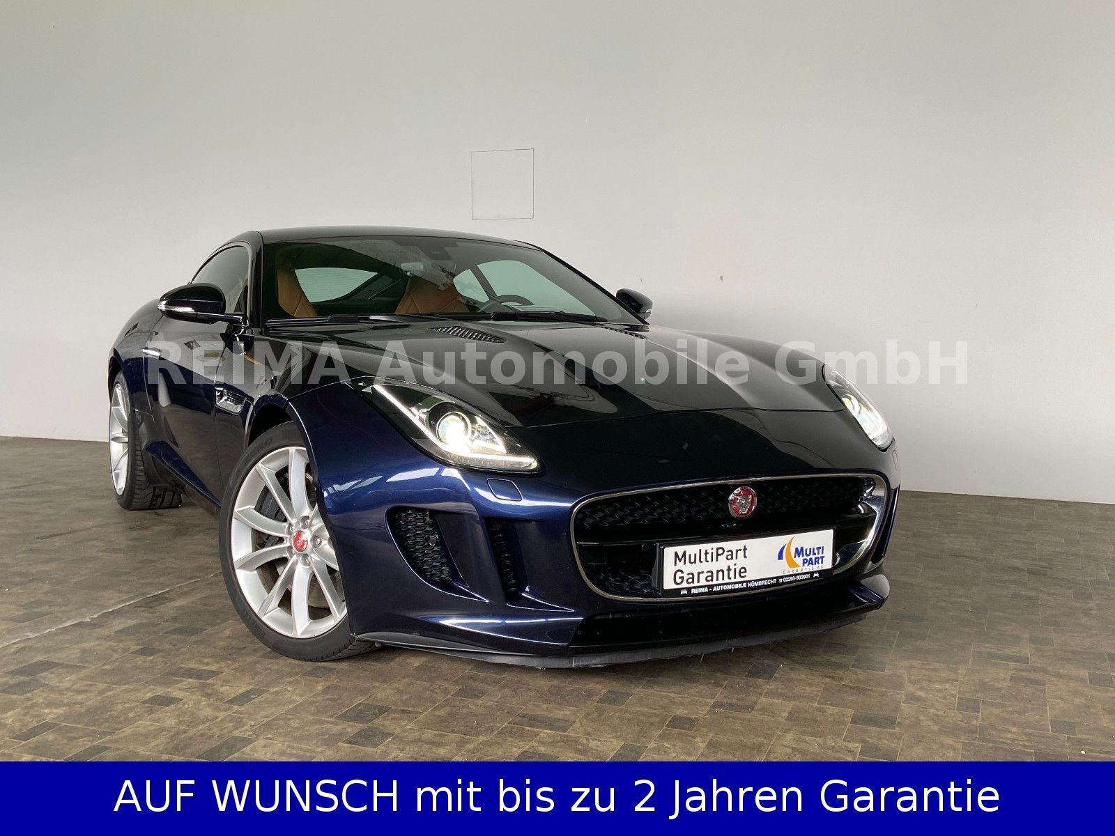 Fahrzeugabbildung Jaguar F-TYPE 3,0 V 6 Coupe  , Sport-Klappenauspuff