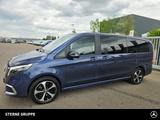 Mercedes-Benz EQV 300 AVANTGARDE Extralang BURMEST AIRMAT AMBI - blaue Mercedes-Benz EQV