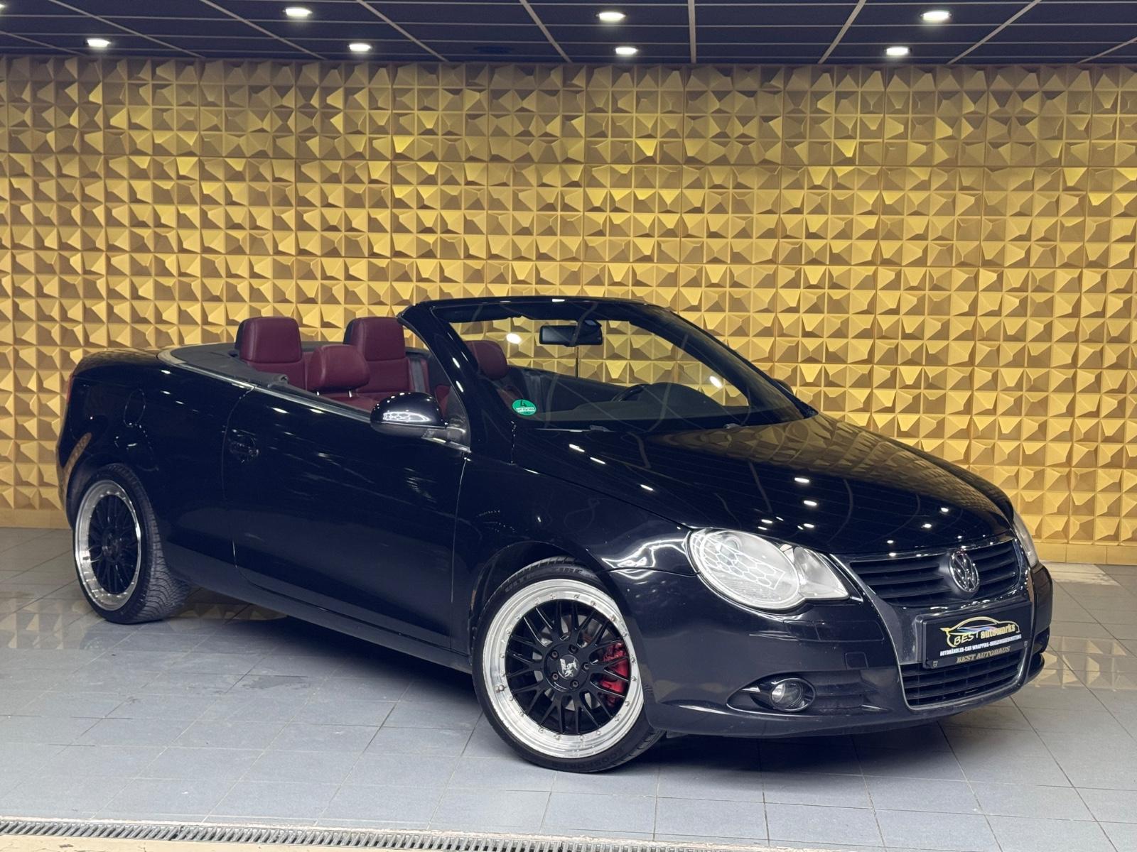 Volkswagen Eos CABRIO 2.0 TDI*SHZ*BI-XENON*KAMERA*ROT LEDER