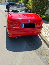 Peugeot 206 CC 110 - - Peugeot 206: Rot, Leder