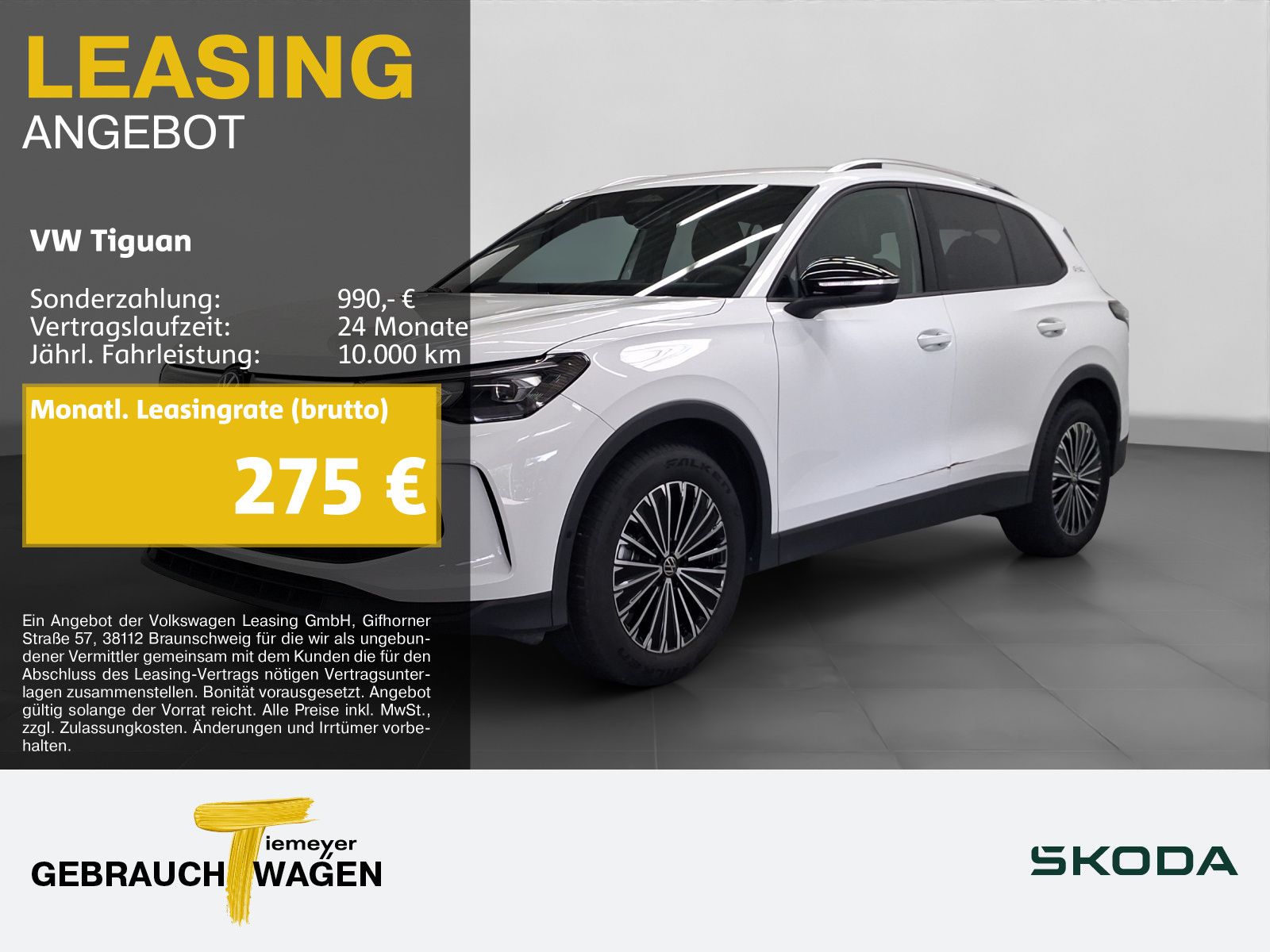 Volkswagen Tiguan 1.5 eTSI DSG GOAL+ IQ.LIGHT 360 AHK LM18