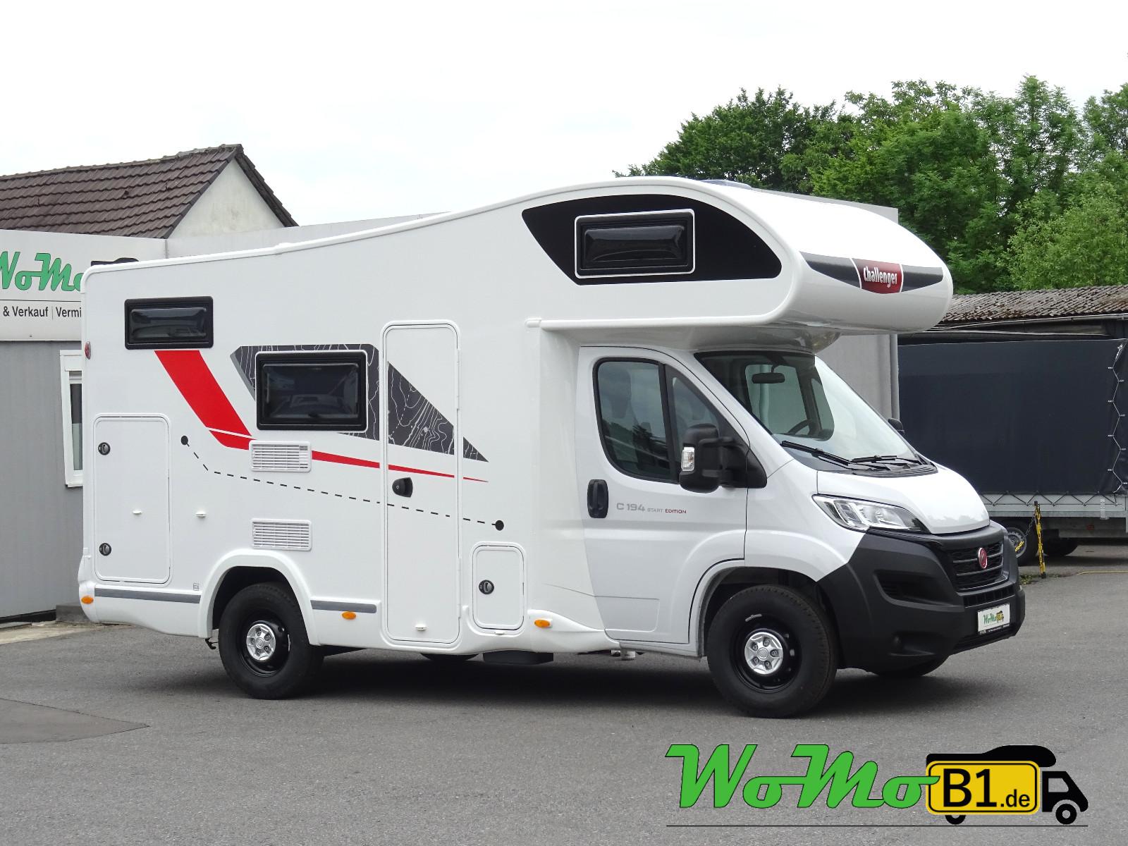 Challenger C194 *Alkoven für 5 Personen * Unter 6m*