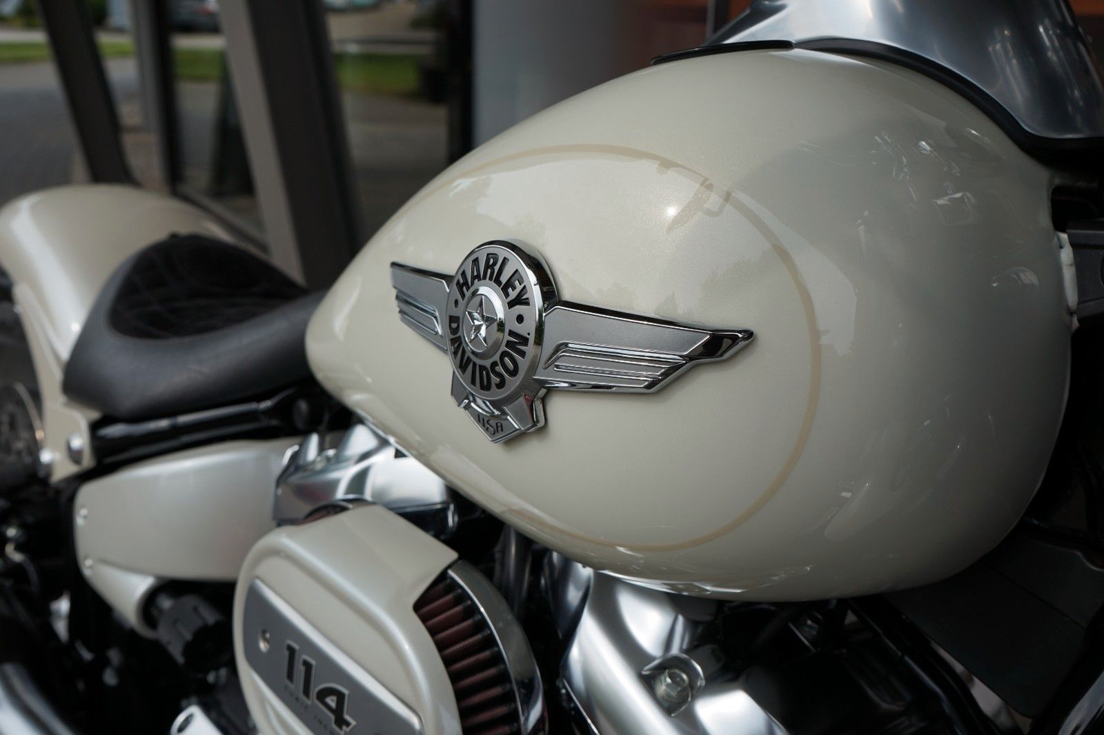 Fahrzeugabbildung Harley-Davidson Fat Boy 114 -Heckumbau-Jekill-Besser wie neu!