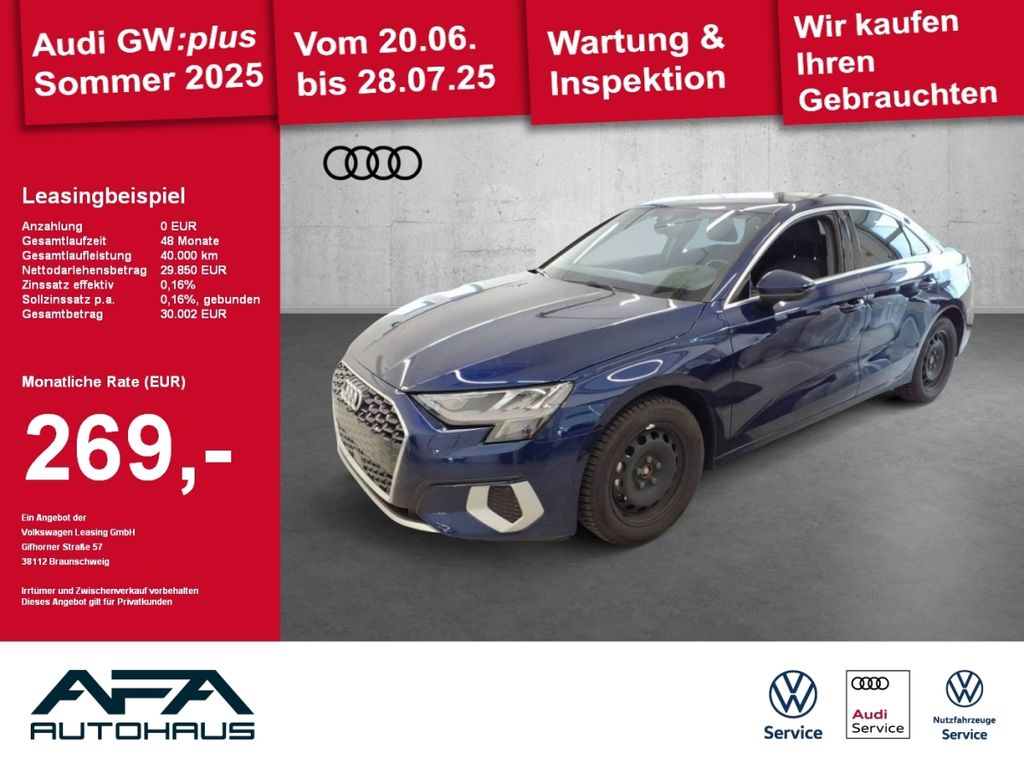 Audi A3 Limousine 35 TFSI Advanced S tronic Smart.Int