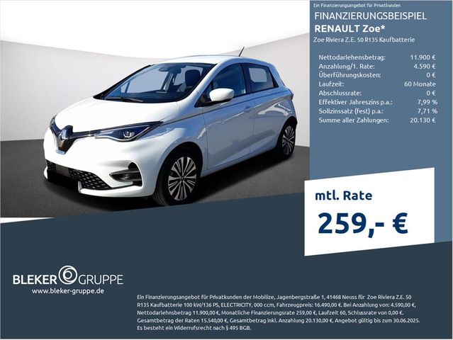 Renault ZOE Riviera Z.E. 50 R135 Kaufbatterie