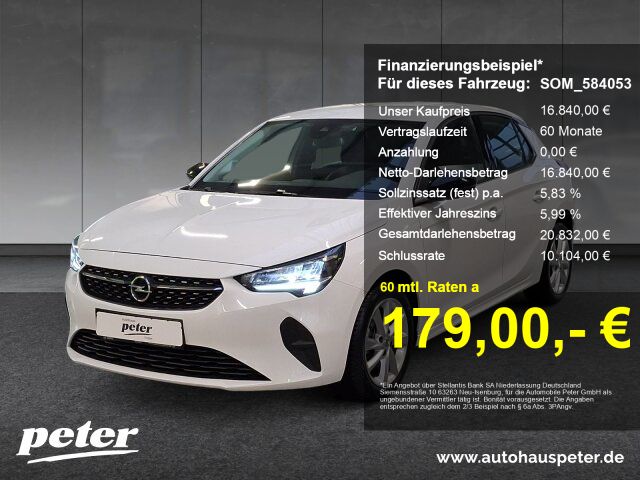 Opel Corsa F 1.2 Turbo Elegance Klima Sitzheizung All