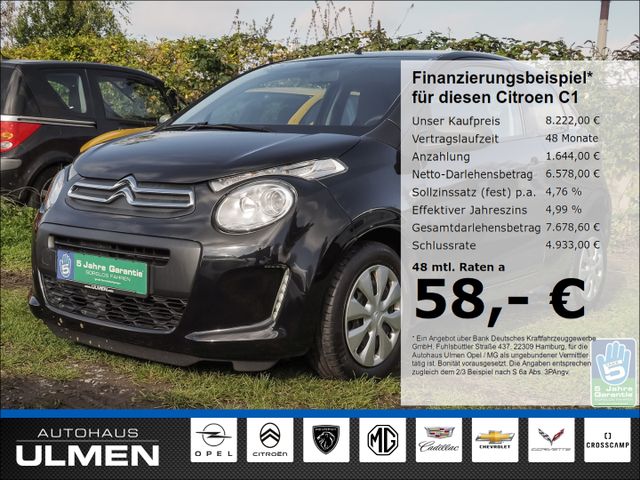 Citroën C1 Live VTi EU6d-T Advance 1.0  Klima Radio+USB 