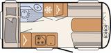 Dethleffs c-joy 410 LK  - Dethleffs Wohnwagen