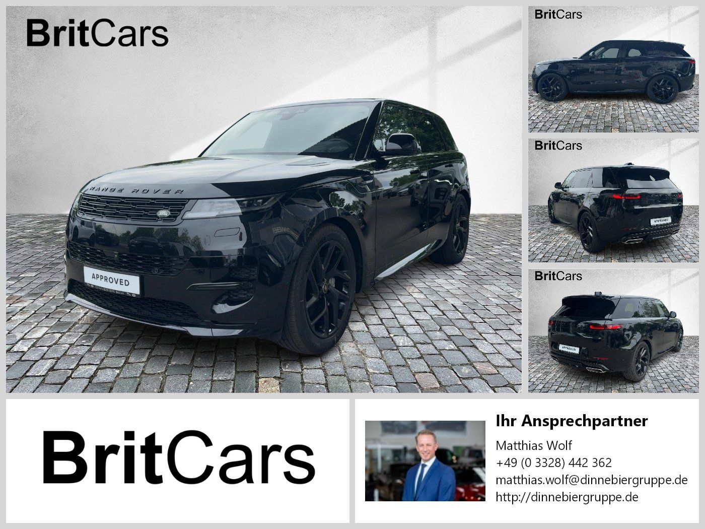 Land Rover RANGE ROVER SPORT P460e Dynamic SE 360CAM,AHK,HU