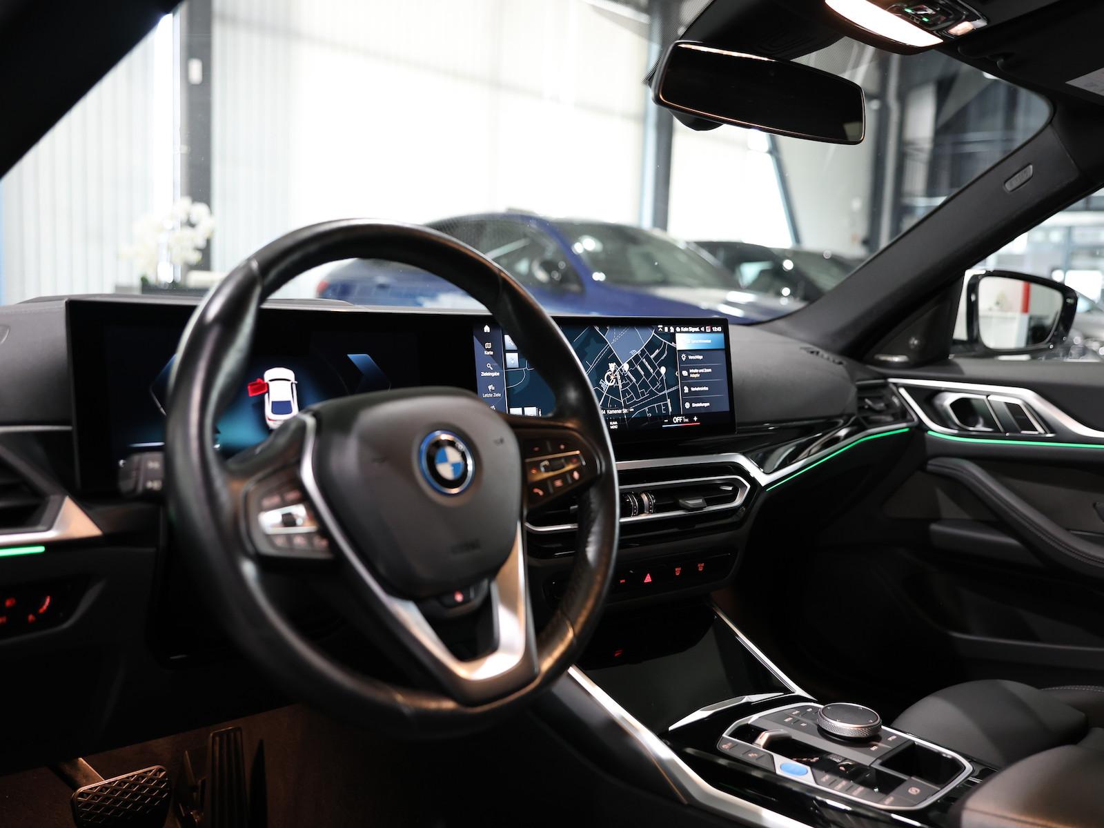 BMW i4 40 eDrive 100% HARMAN/KARDON, LEDER, HEAD-UP, миниатюра 13