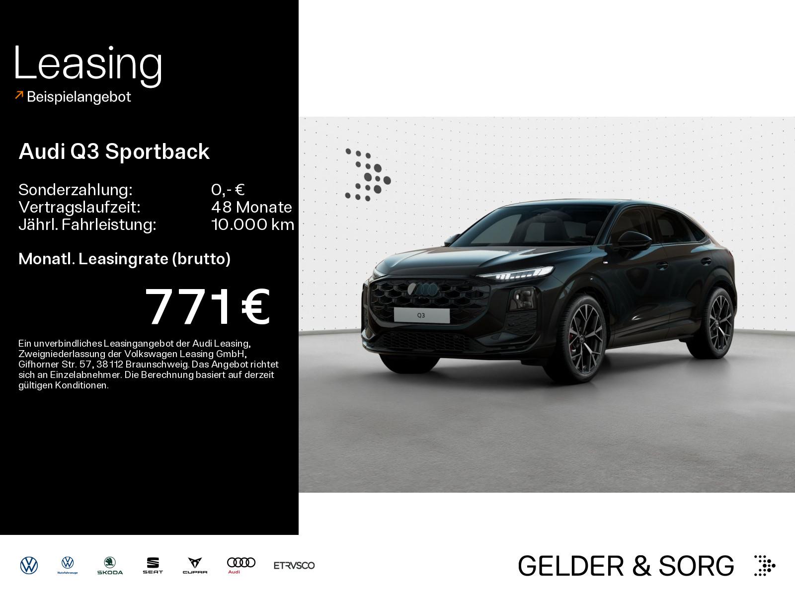 Audi Q3 Sportback TFSI qu. AMBIENTE*AHK*360°*MATRIX*S