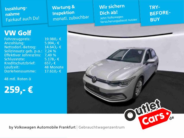 Volkswagen Golf VIII 1.5 eTSI DSG Life Navi Fahrassistent T