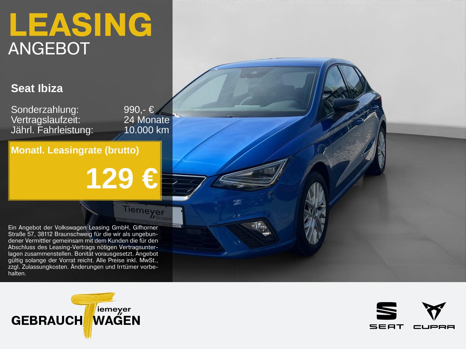 Seat Ibiza 1.5 TSI DSG FR NAVI GJR ACC SITZH PDC+