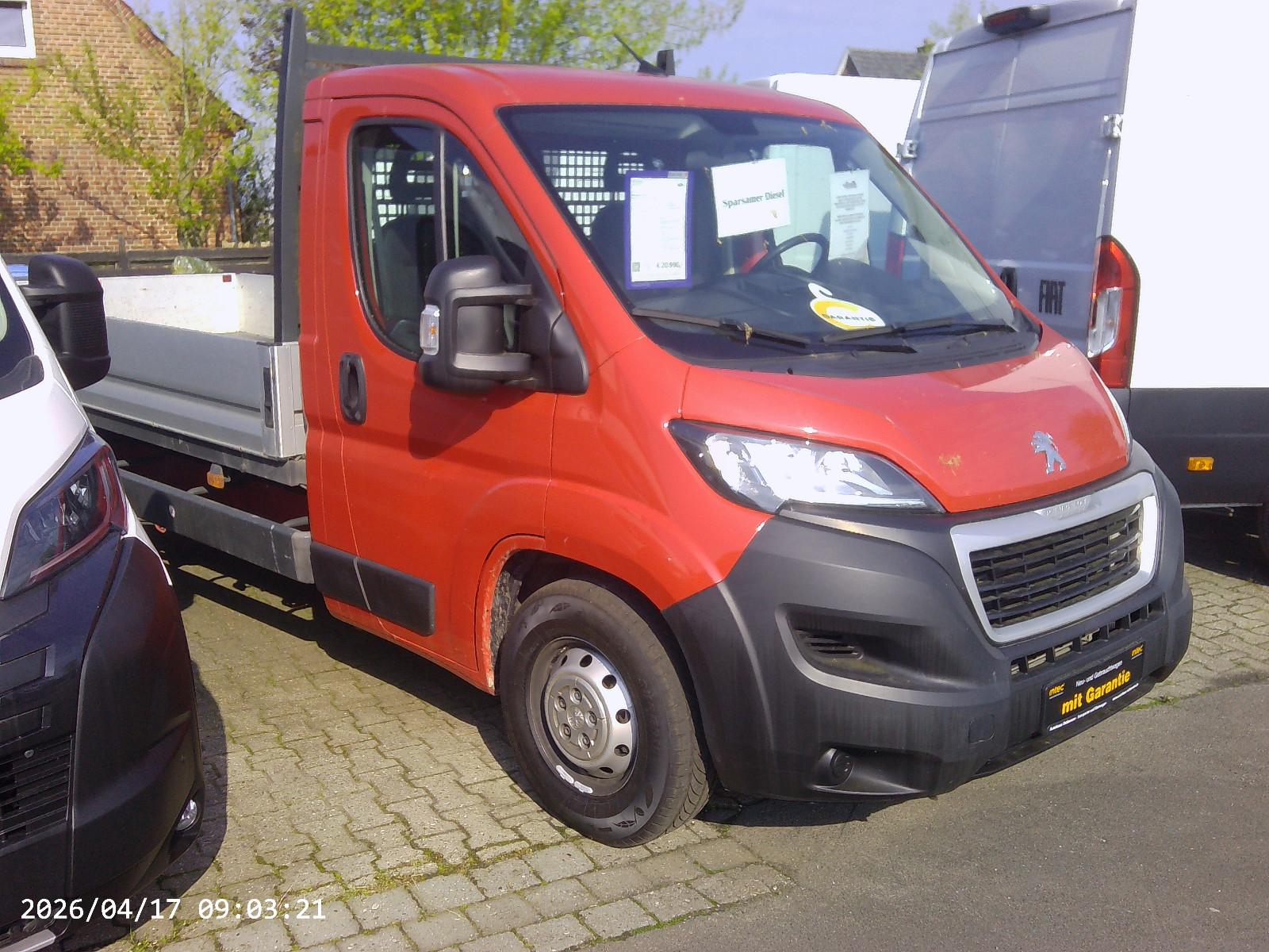 Peugeot Boxer Pritsche L4*Klima*1.Hand*Tüv neu*Garantie
