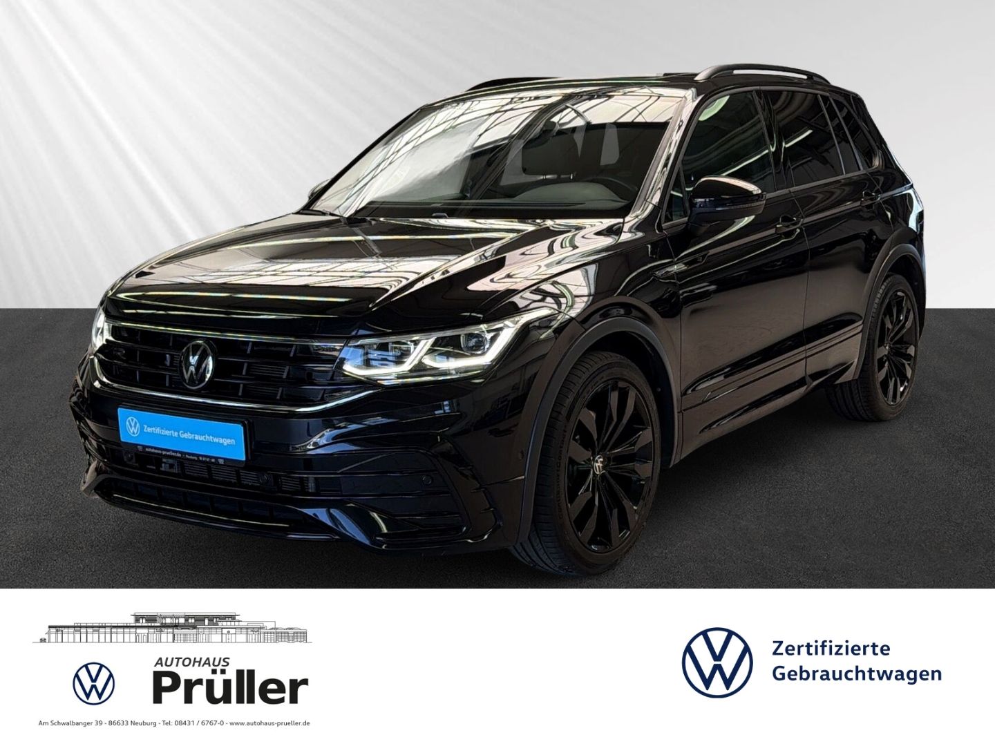 Volkswagen Tiguan 2.0 TDI R-Line 4Mo DSG AHK Kamera Pano foto 1