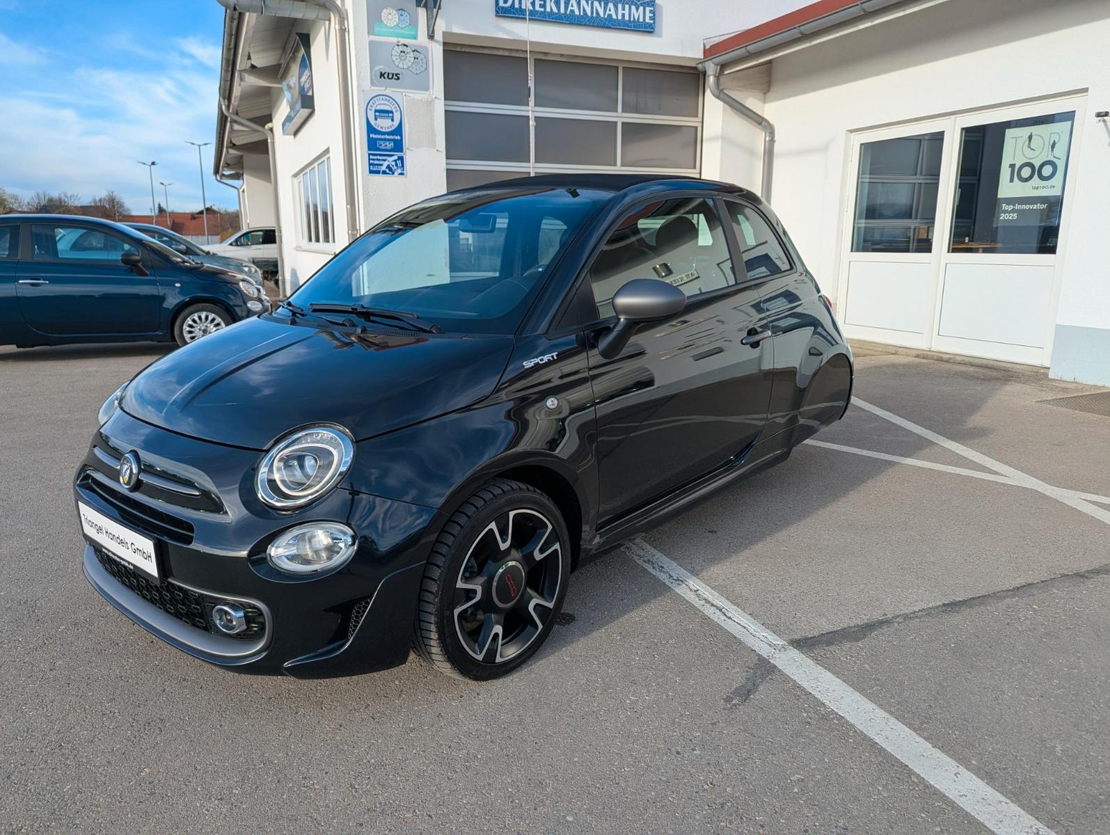 Fiat 500 Cabrio Sport Elleantor NAVI, PDC Car Play