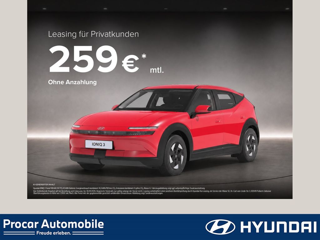 Hyundai IONIQ 3 Trend - 42 kWh