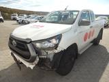 Toyota Hilux D-4D Extra Cab Duty 4x4 Euro 6d Unfall - Toyota Hilux Unfallwagen