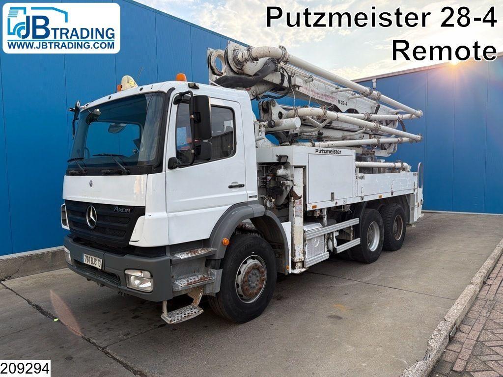 Mercedes-Benz Axor 2633 6x4, Putzmeister, Bladgeveerd, Steel s