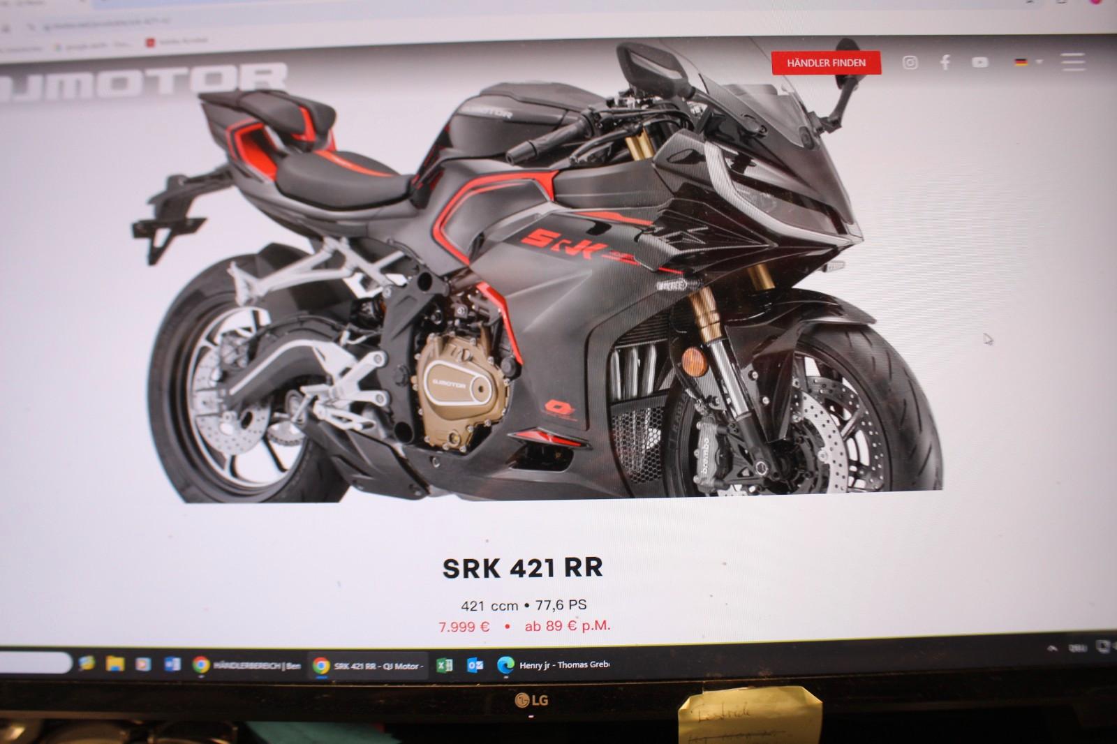 QJ Motor SRK 421 RR ab April 2026 lieferbar