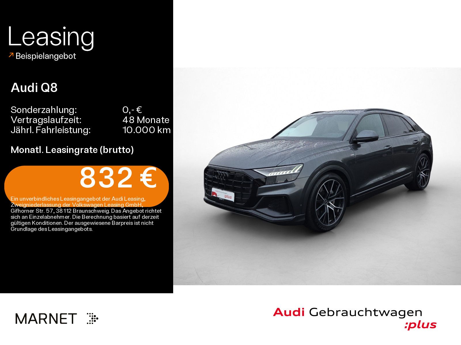 Audi Q8 55 TFSI e quattro*S line*HD Matrix*B&O*Standh
