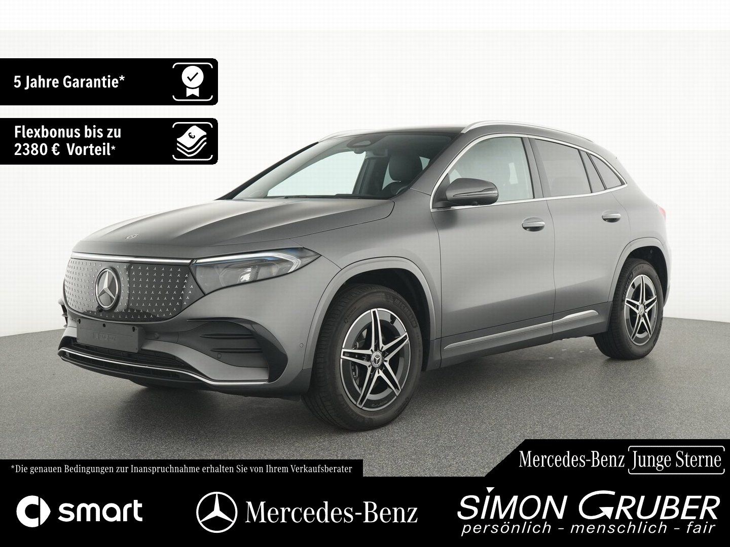 Fahrzeugabbildung Mercedes-Benz EQA 250+ AMG Pano HUD Burm LED Ambi 360 AHK