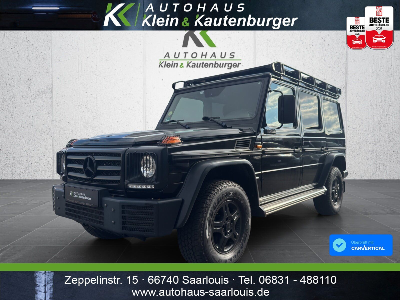 MERCEDES-BENZ G 350 d Professional +NAVI+STANDHEI+DACHTRÄGER