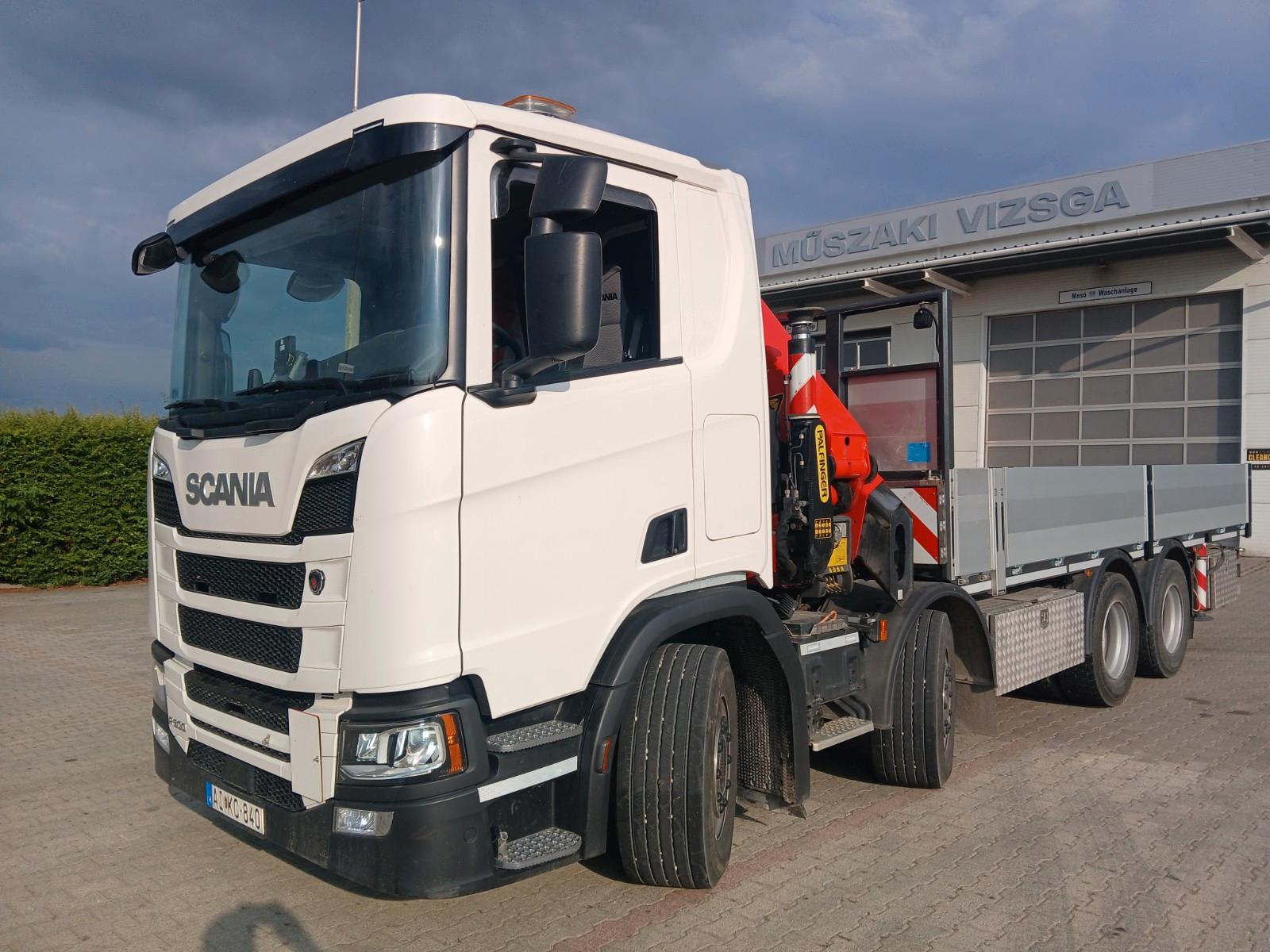 Scania R500 B8X4NB - Walser Aufbau + PK34002 SH-E Funk