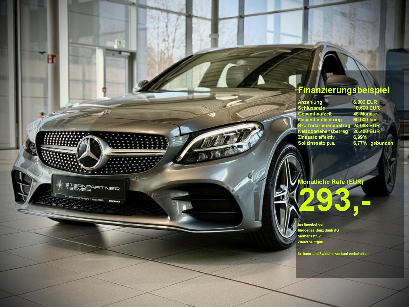 Mercedes-Benz C 220 d T AMG+COMAND+CarPlay+Totwinkel+KAMERA