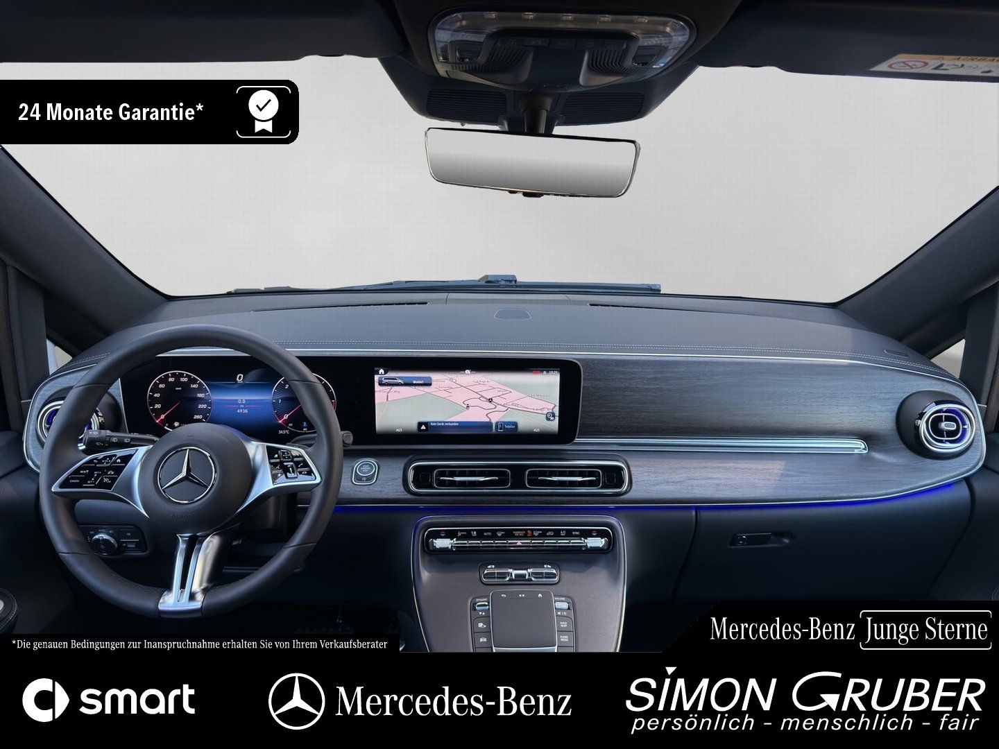 Fahrzeugabbildung Mercedes-Benz V 300 d Extra Lang AMG Night Burm eTüren 8 Sitze