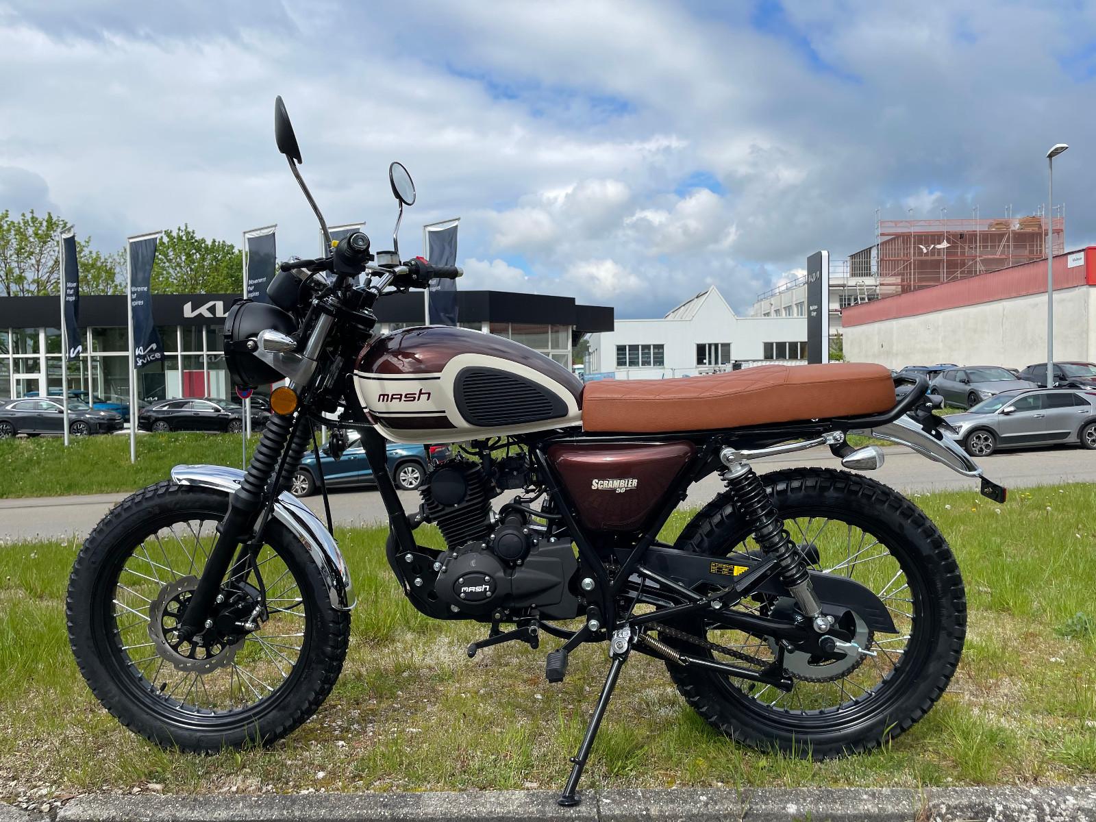 Mash Fifty/Scrambler 50cc Moped Neu