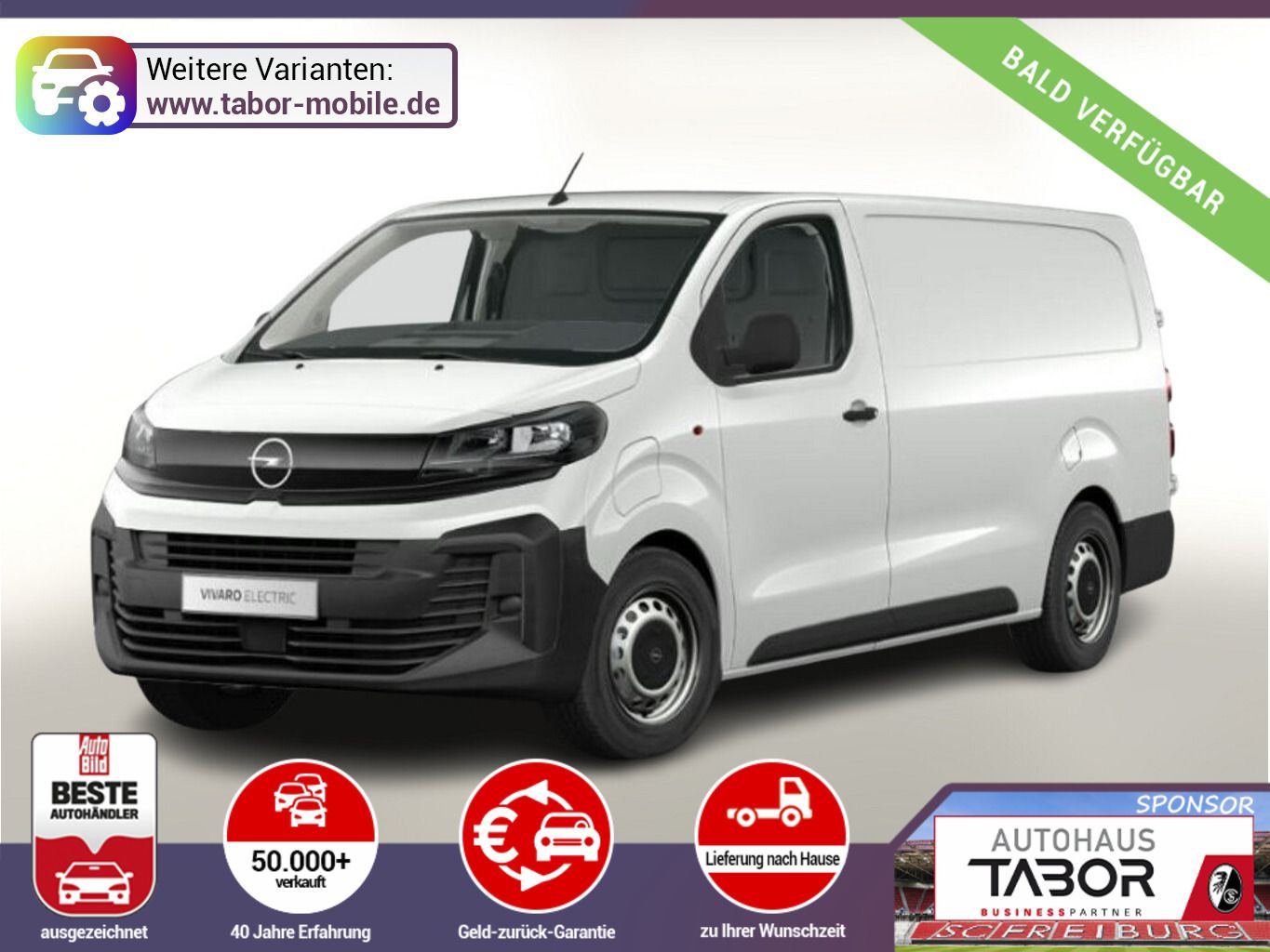 Opel Vivaro-e 75 kWh XL  Nav Kam SHZ LHZ UVP-43%*