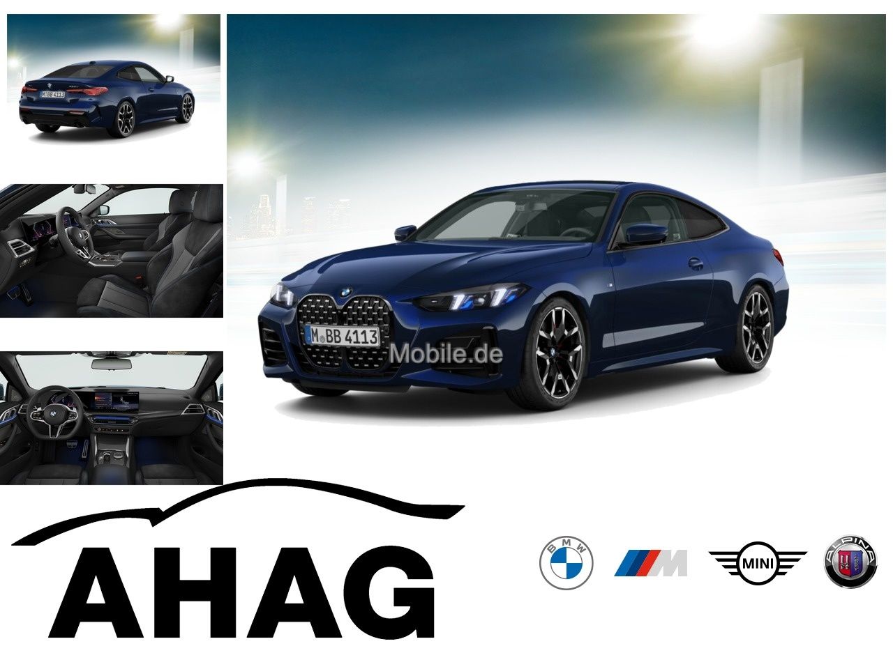 BMW 430d xDrive Coupe M Sportpaket Innovationsp. RFT