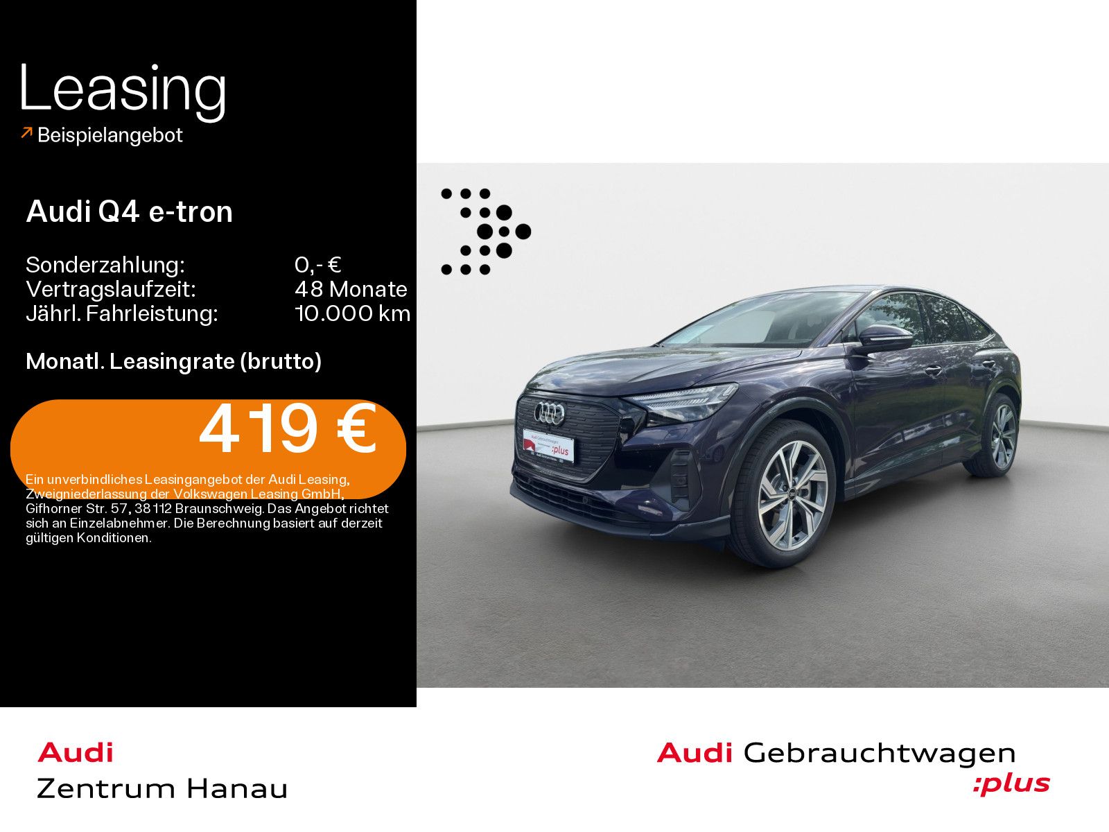 Audi Q4 e-tron Sportback 40 S-LINE*NAVI-PLUS*MATRIX*H