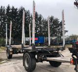 Huttner Holztransporter Anhänger 2 x vorhanden 4 Rungen - Huttner LKWs