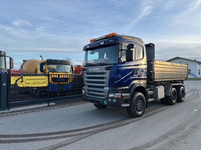 Scania R470*V6*6x6-100%*Blatt/Blatt*Meiler-Kipper*E3*