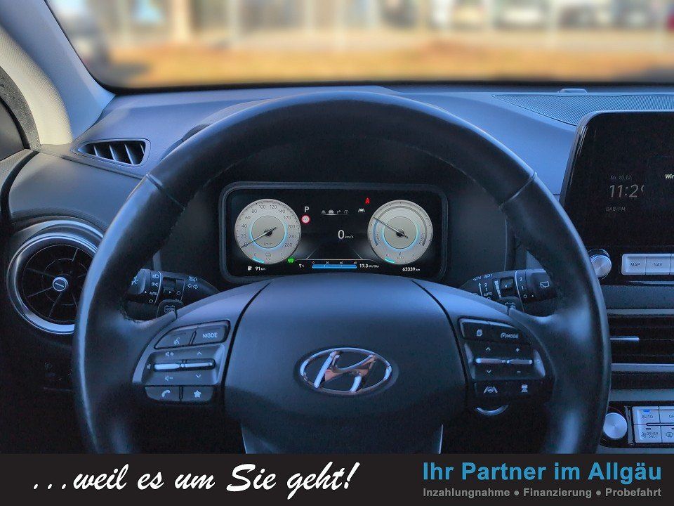 Fahrzeugabbildung Hyundai KONA EV 39kWh TREND NAV-P 1HD GARANTIE-11.28 LED