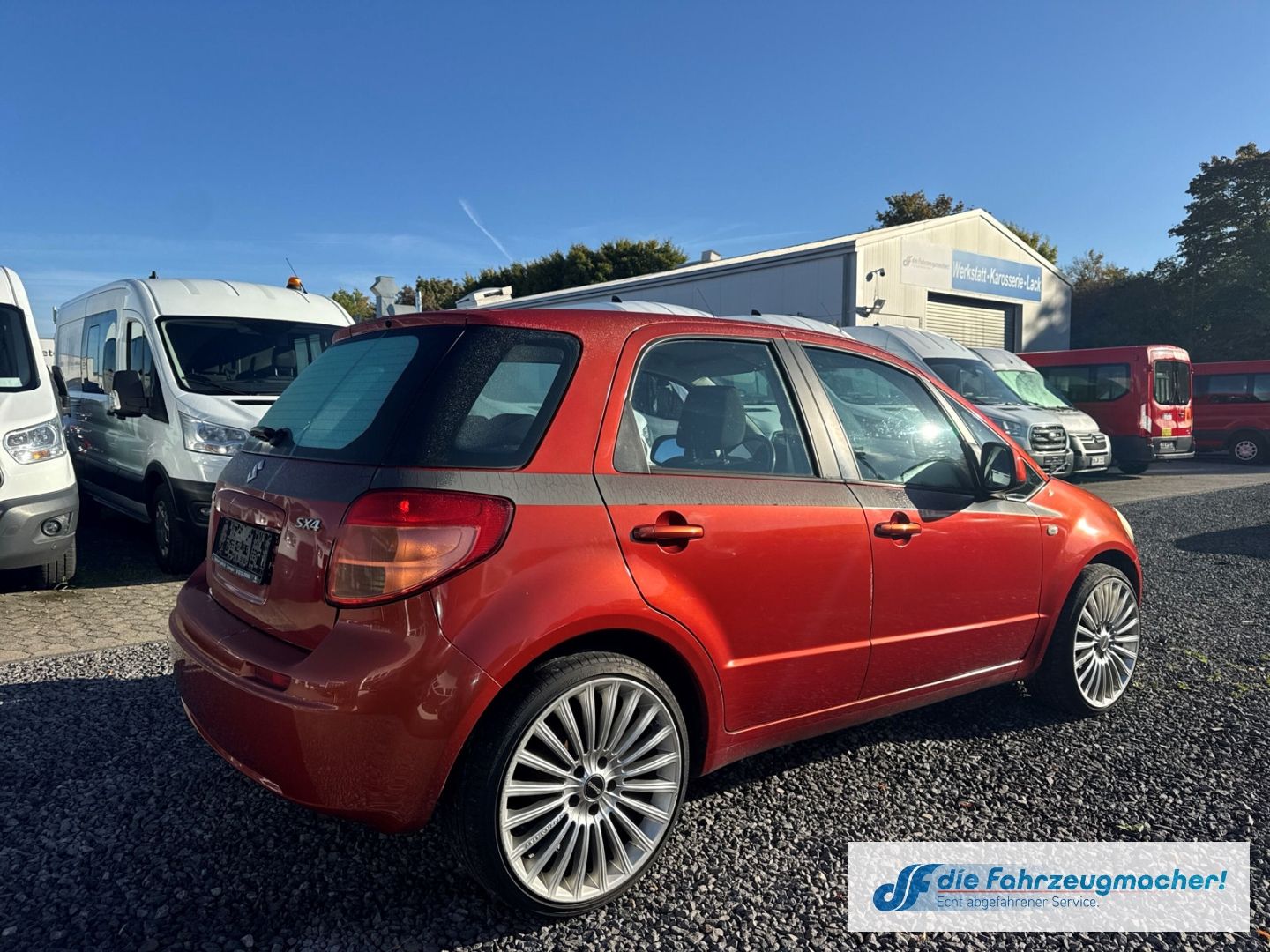 Fahrzeugabbildung Suzuki SX 4 Klima el.SP teilb.Rücksb Multif.Lenkrad MP
