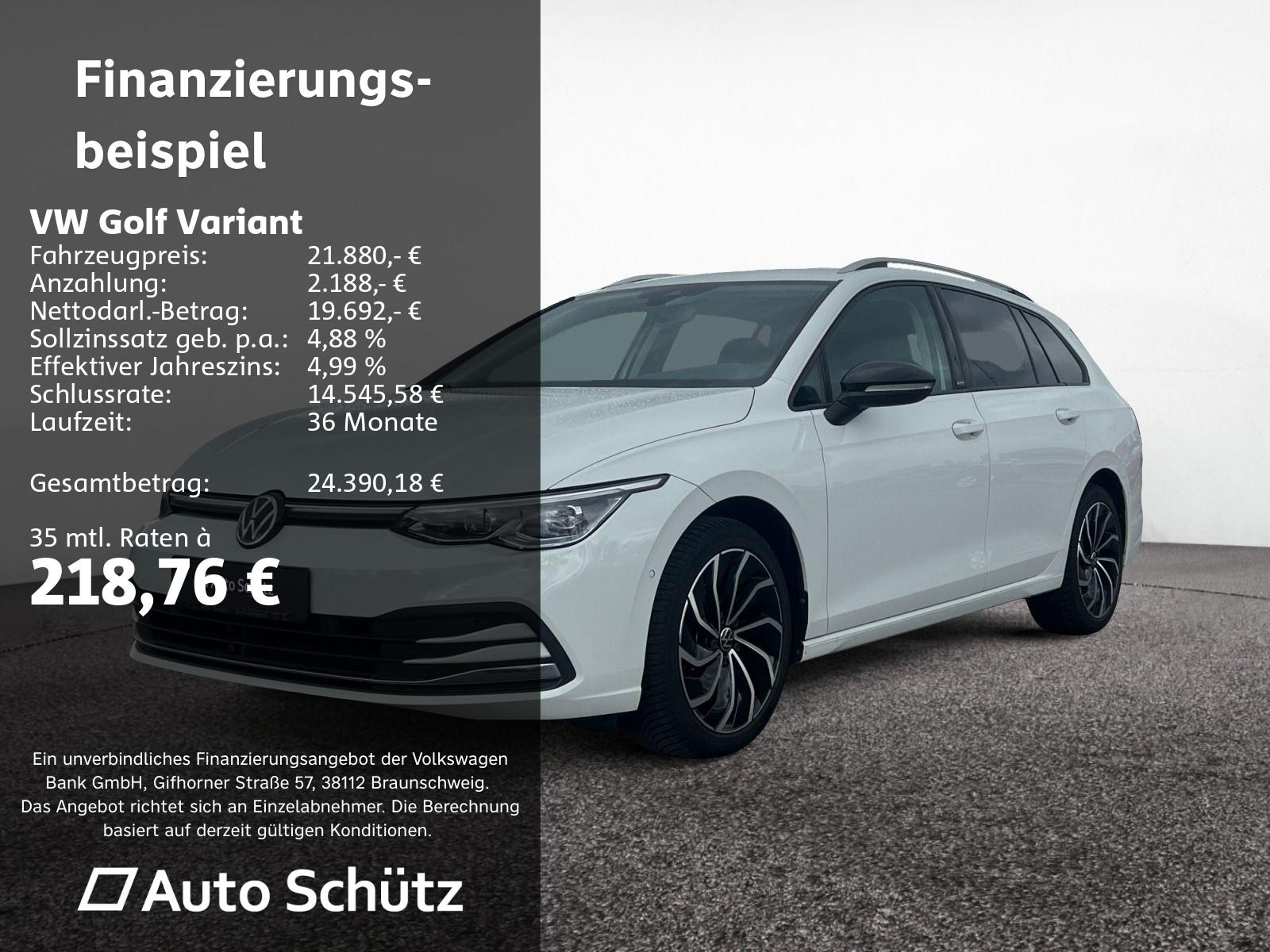 Volkswagen Golf VIII Variant 1.5 eTSI Active+DSG+NAVI+AHK+L