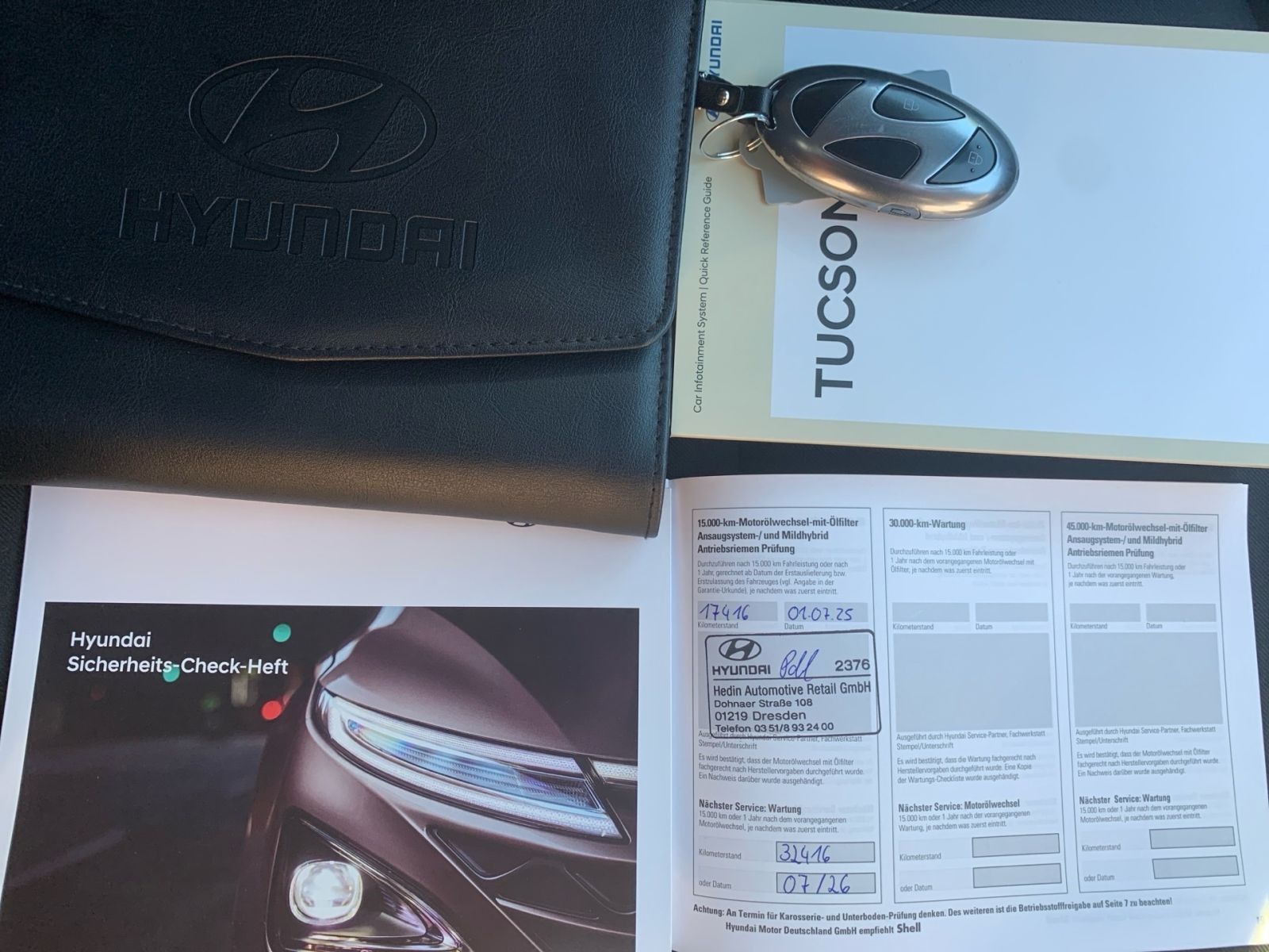 Fahrzeugabbildung Hyundai TUCSON 1.6 T-GDI 7-DCT Trend Mild-Hybrid LED All