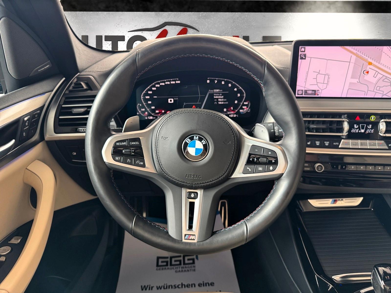 BMW X3 M40i / HUD / Pano / 360° / Live CP / LED