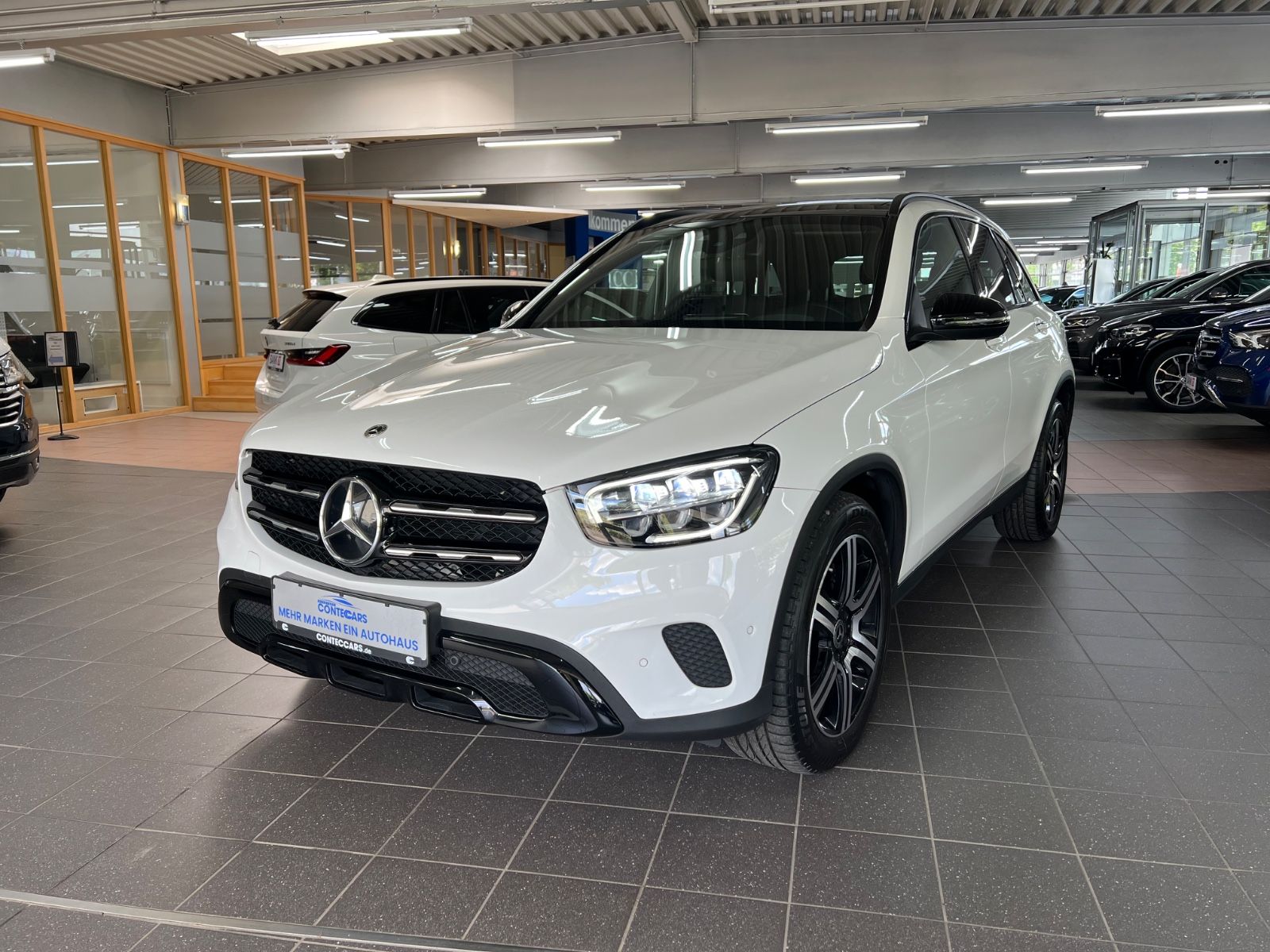 Mercedes-Benz GLC 220 d 4M Night AMB+Pano+SH+Leder+HuD+Mbux imagem 2
