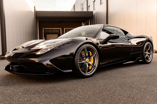 Ferrari 458 Speciale - Nero Daytona - Power Warranty